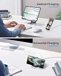 15W Fast Pixel Phone Wireless Charger Stand for Google Pixel 10A 10 9 8 7 Pro 9a 6Pro 5 4XL, Certified Android Phone Wireless Charging Station for Samsung Galaxy Z Fold 7 Z Flip 6 S26 S25 S24 S23