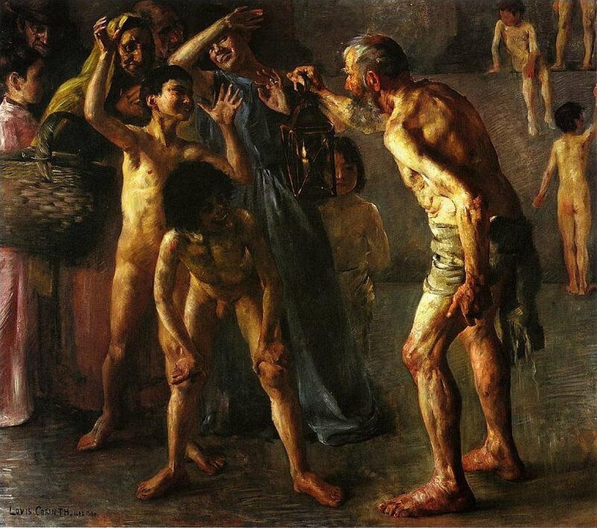 Impression toile Lovis Corinth Diogène pour créer une ambiance salon moderne - 5