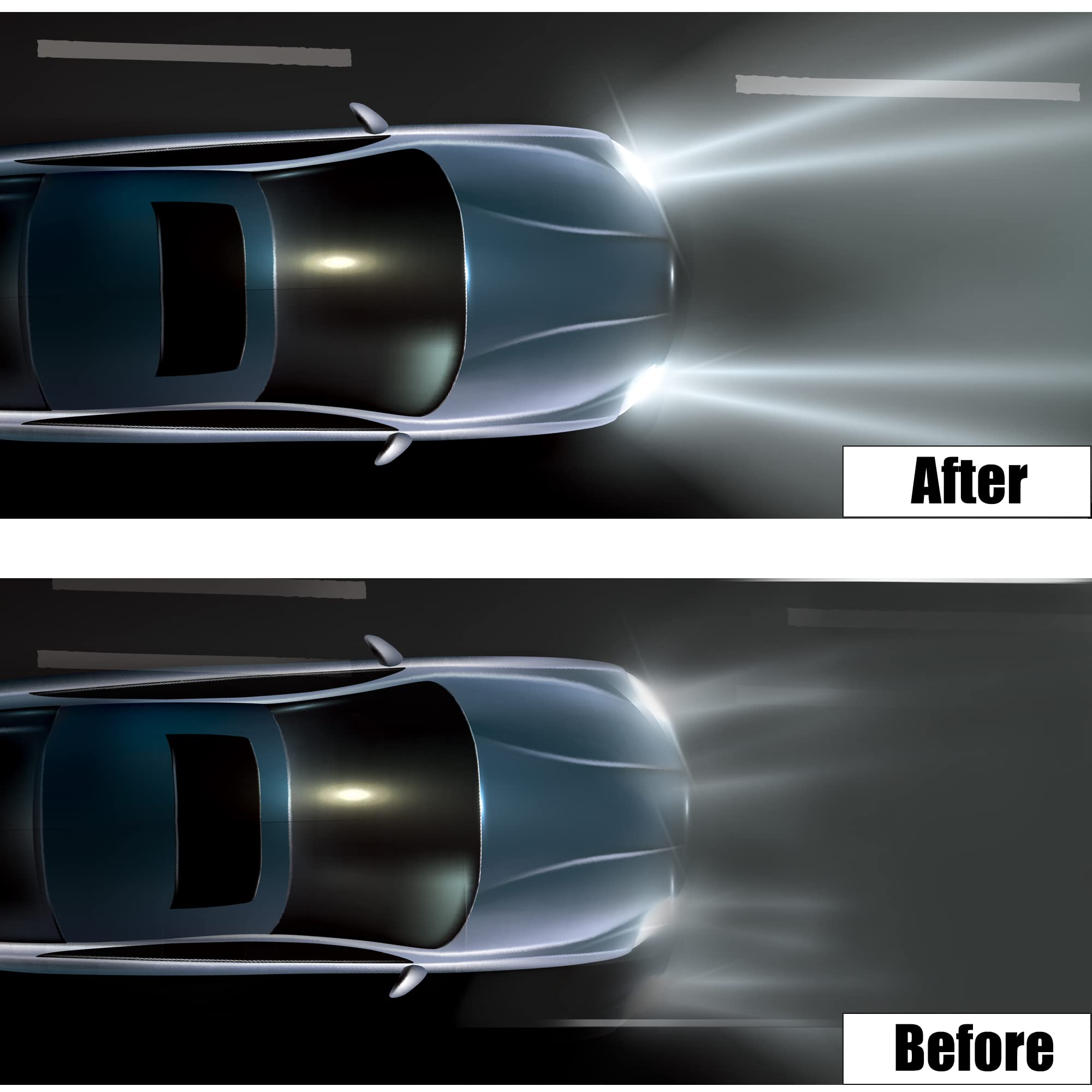 X AUTOHAUX Xenon HID Headlight Ballast, Control de Faros, para Acura TL Tipo-S 2006-2012, X6T02981 W3T11371, Tono Plata, 1 Juego