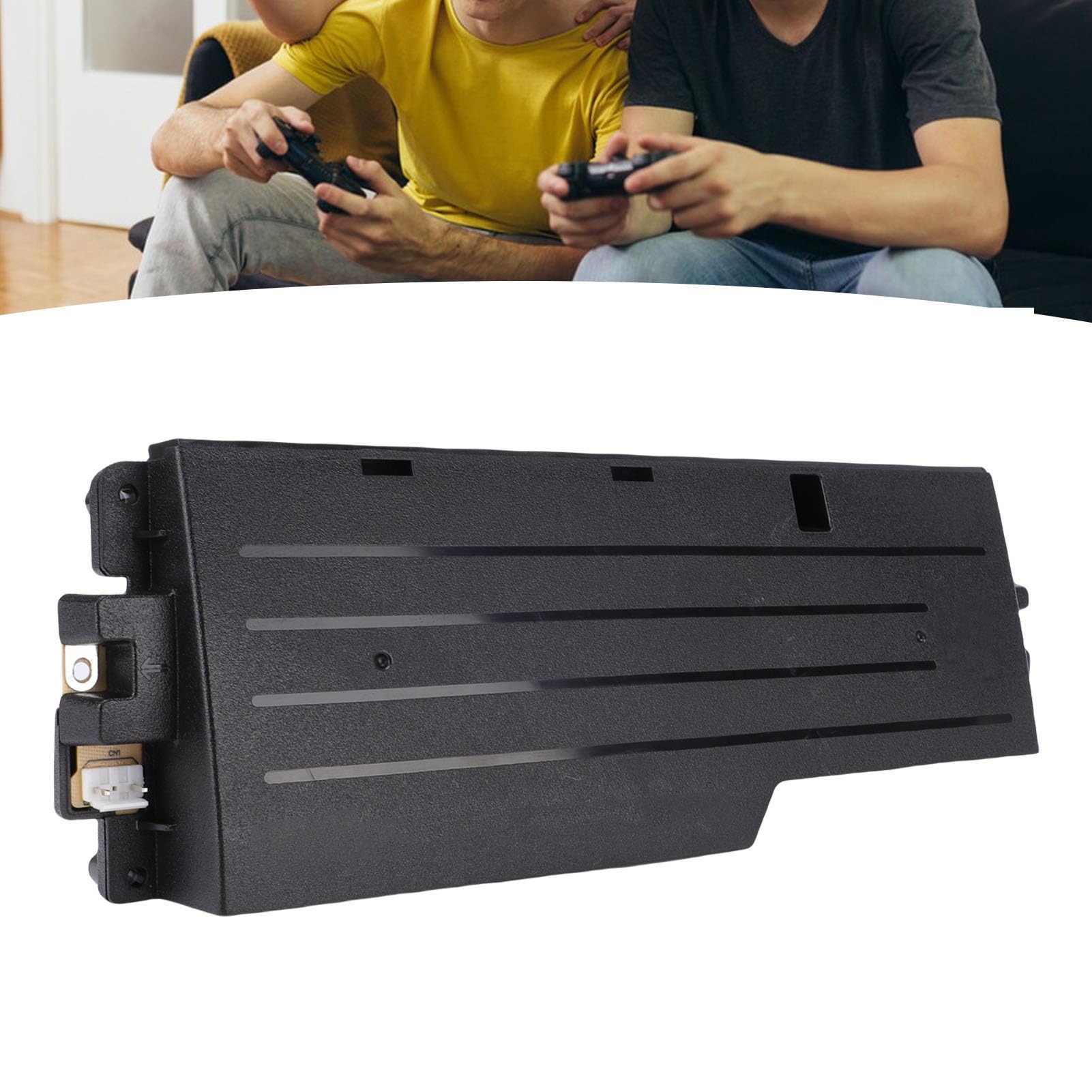 Generic Alimentatore per Console Slim Sorgente Interna Sostitutiva Compatta per Giocatori Accessori per Console Portatili Neri Parte Adatta per Slim 2000/2100/2500