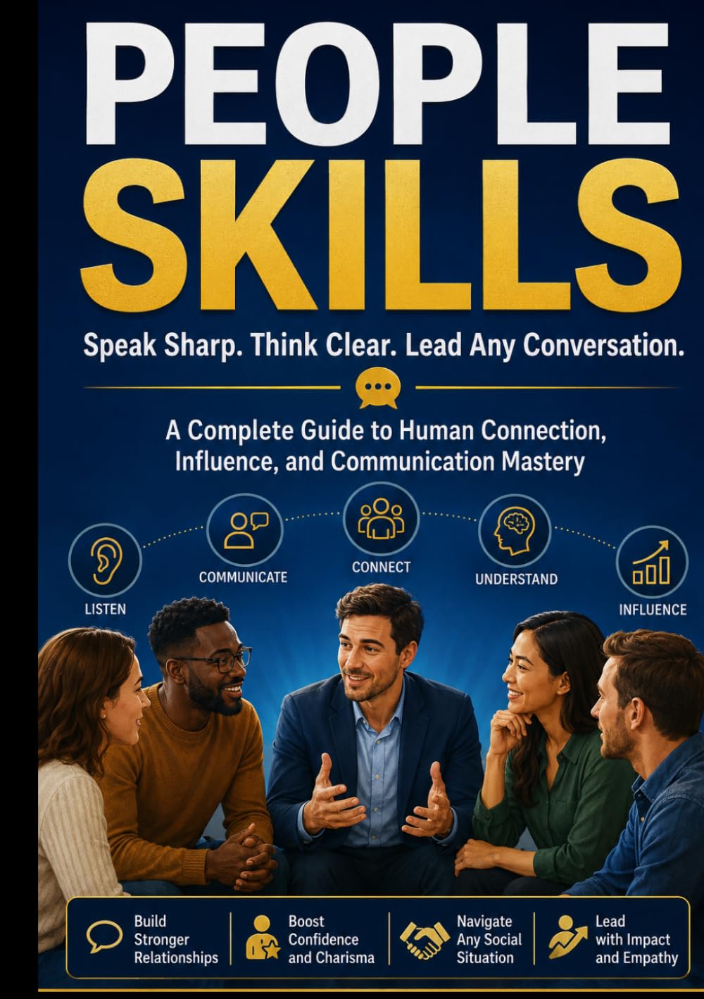 PEOPLE SKILLS: Speak Sharp. Think Clear. Lead Any Conversation. A Complete Guide to Human Connection, Influence, and Communication Mastery