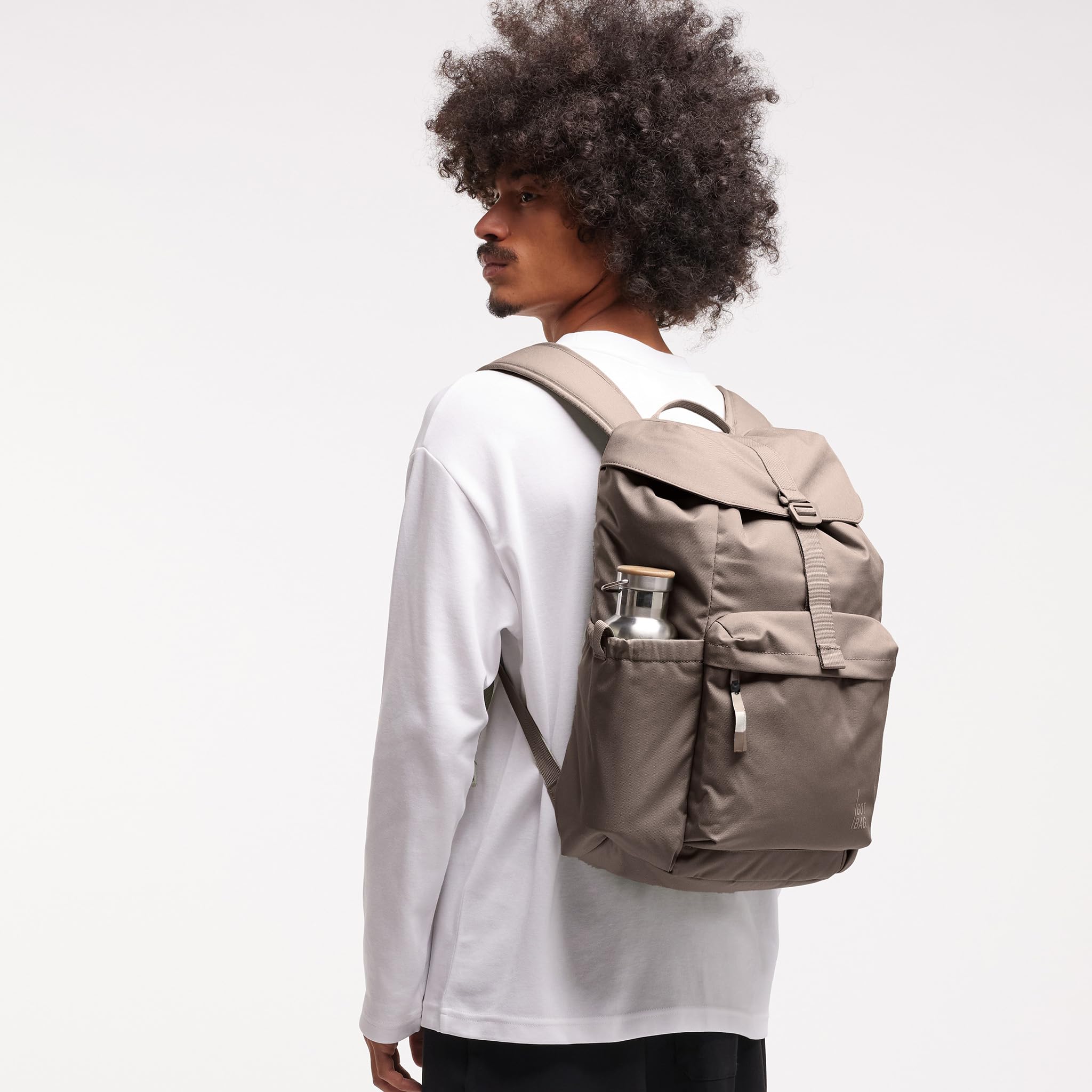 GOT BAG Rucksack Flap Pack | Daypack mit 16" Laptopfach | Laptoprucksack wasserabweisend für Arbeit, Reise