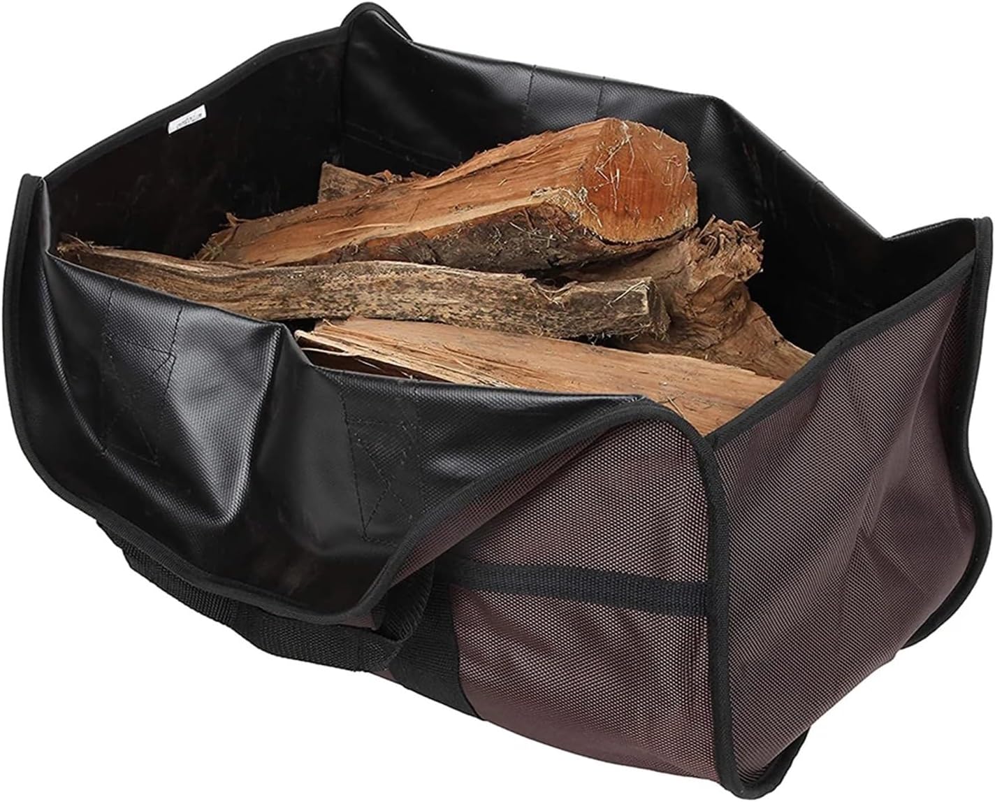 Wood Carrier for Firewood Foldable Firewood Carrier Oxford Cloth Large Log Storage Bag Portable Firewood Carrier Bag with Handles Wood Carrying Bag Heavy Duty Wood Carrying Bag for Fireplace