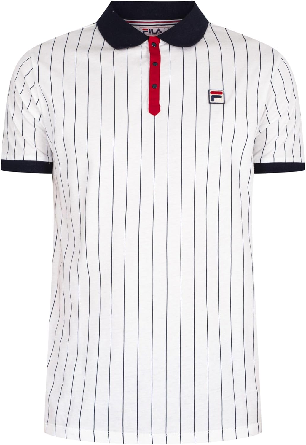 Fila Men's BB1 Polo Striped Shirt - Image 5