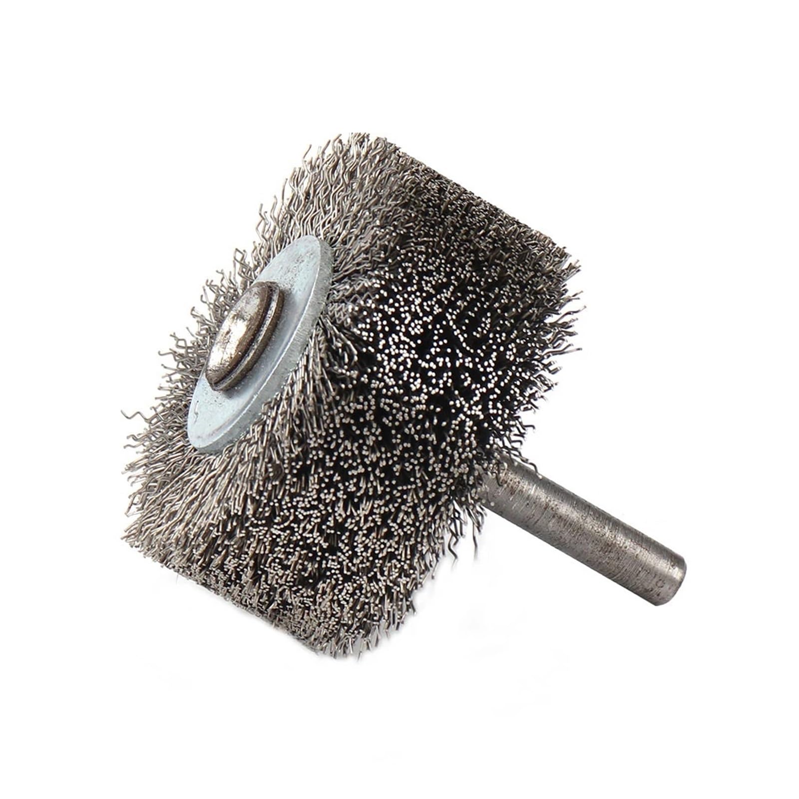 Spazzola rotante in filo di acciaio da 50 mm Utensile con gambo 1/4 "per mini trapano Rimozione ruggine metallica Lucidatura 1/2/5 pezzi Adatto per lucidatura e levigatura(5Pcs)