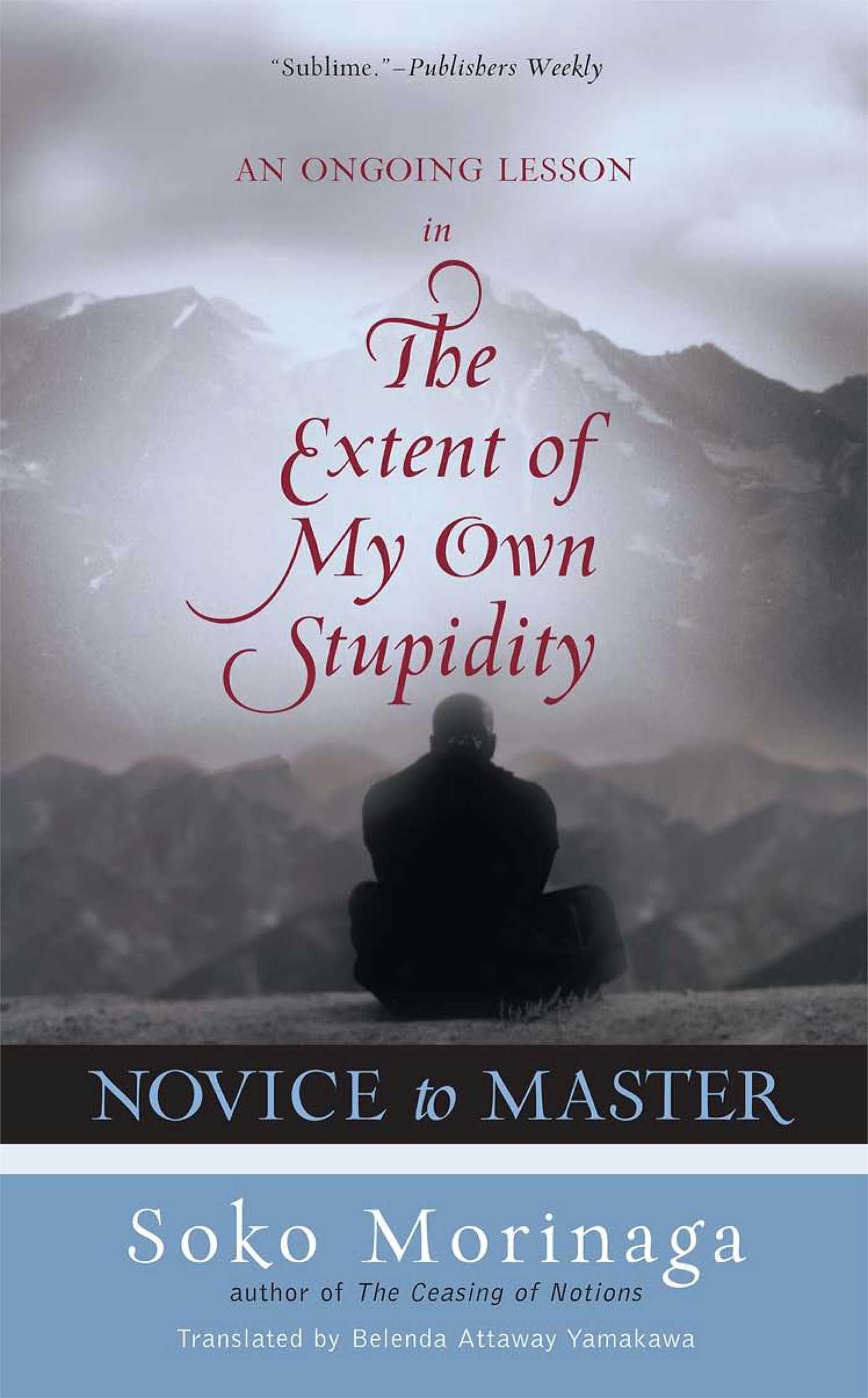 Buy Novice to Master: An Ongoing Lesson in the Extent of My Own Stupidity โ BookShops.in