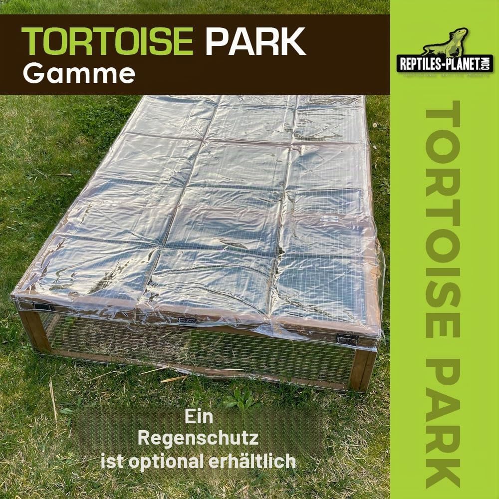 Reptiles Planet Schildkröte Park Outdoor Gehäuse 200 x 100 x 25 cm