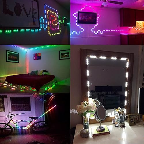 Miniatura 7 de Luces LED de módulo, 40 pies SMD 5050 Luz de ventana de escaparate impermeable Luces LED de negocios Luz decorativa para tienda Señales de letras