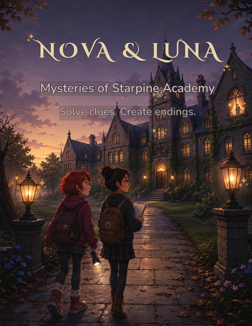 Nova & Luna Mystery Files: Mysteries of Starpine Academy, A Clue-Solving Adventure