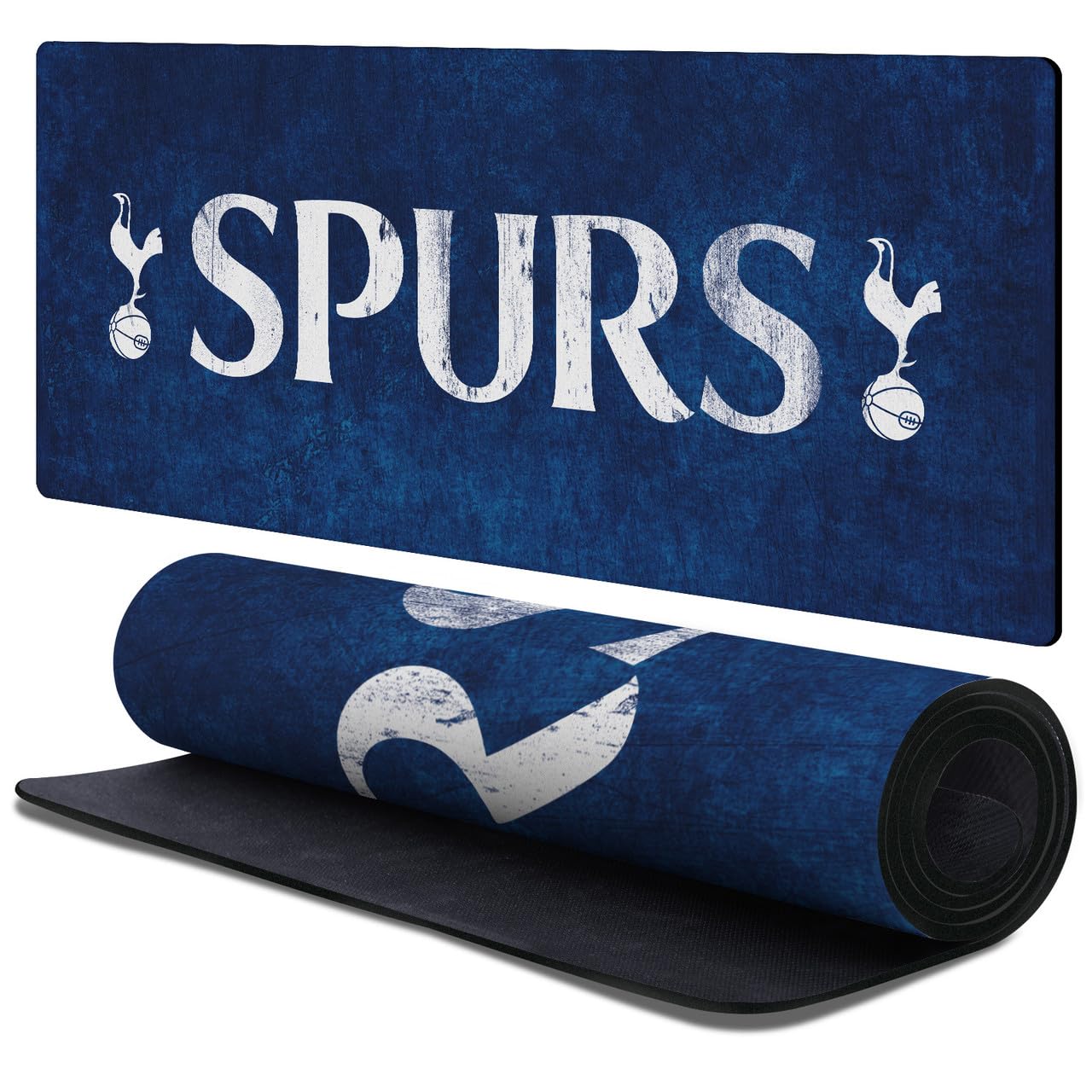 Head Case Designs Officially Licensed Tottenham Hotspur F.C. Distressed Logo Art 37.4 x 15.75 x 0.16 inches (900 x 400 mm) - XL Gaming Office Desk PC Keyboard Mouse Mat Pad