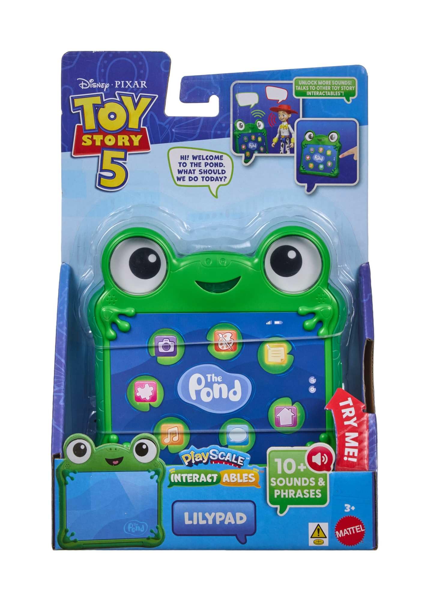 Disney · Pixar Figurines interactives Toy Story 5 de 18 cm avec répliques et dialogues tirés du Film, JKV28 | Figurine parlante à l'échelle 15 cm, phrases du film, interactions avec personnages, JKV28