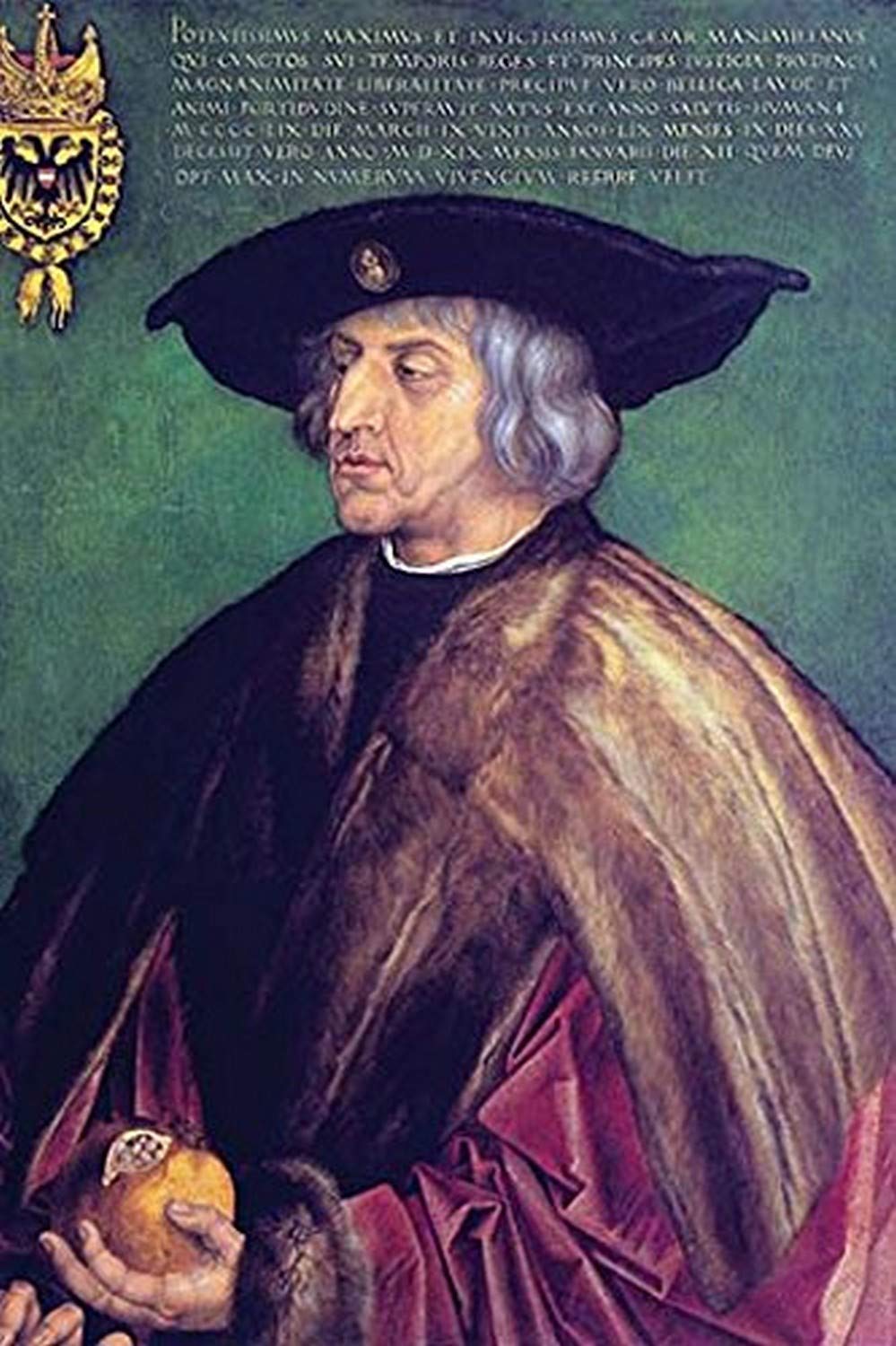 Buyenlarge 'Portrait of Emperor Maximilian' Paper Poster, 20 by 30-Inch