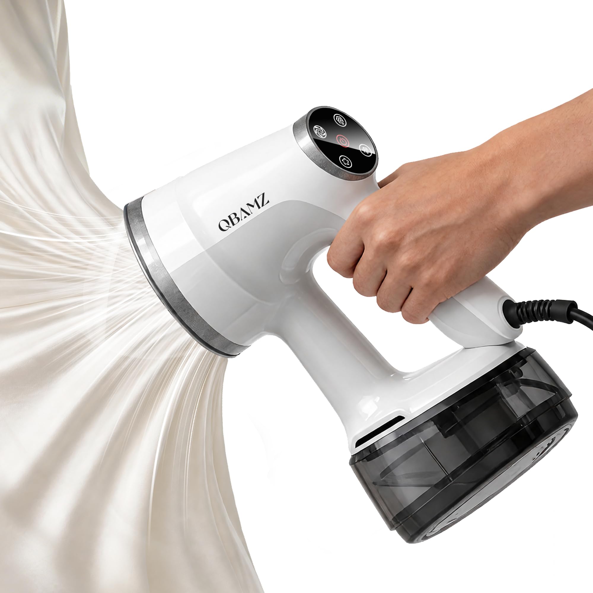 Photo 1 of Vacuum Steamer for Clothes, 3500Pa Powerful Suction Handheld Garment Steamer with 400ml Large Tank, Steaming & Ironing 2-in-1 Clothing Steamer with Adjustable Suction & Auto Shut-Off for Home & Travel