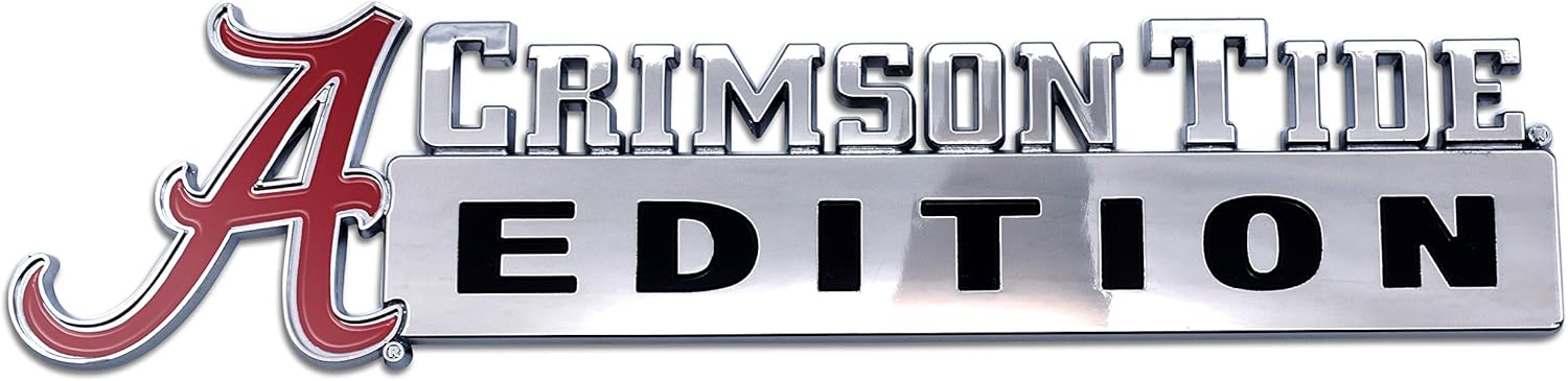 University of Alabama Crimson Tide Edition Auto Emblem