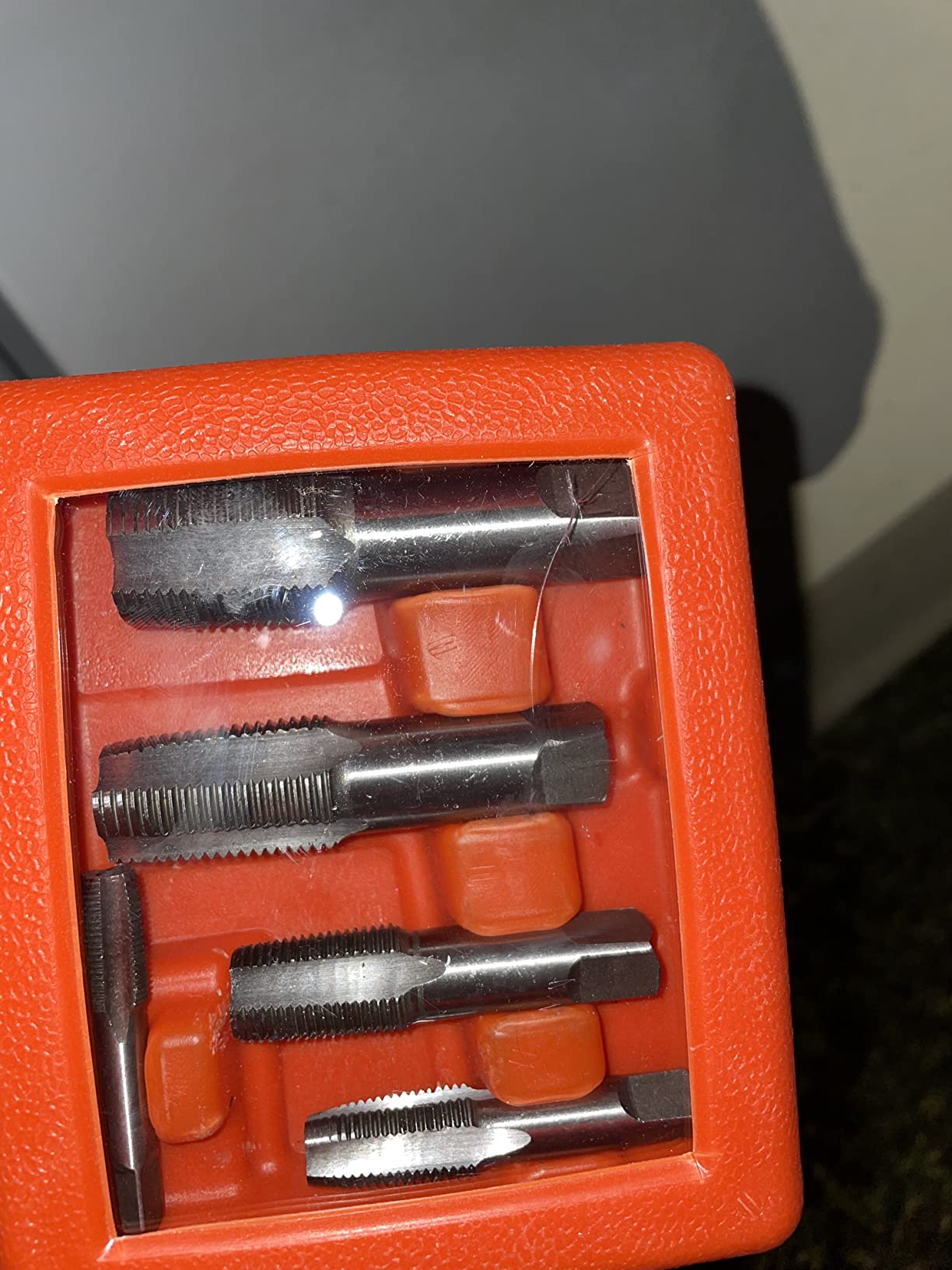 4/mo Finance HORUSDY 5Piece NPT Pipe Tap Set, Sizes Includes 1/8