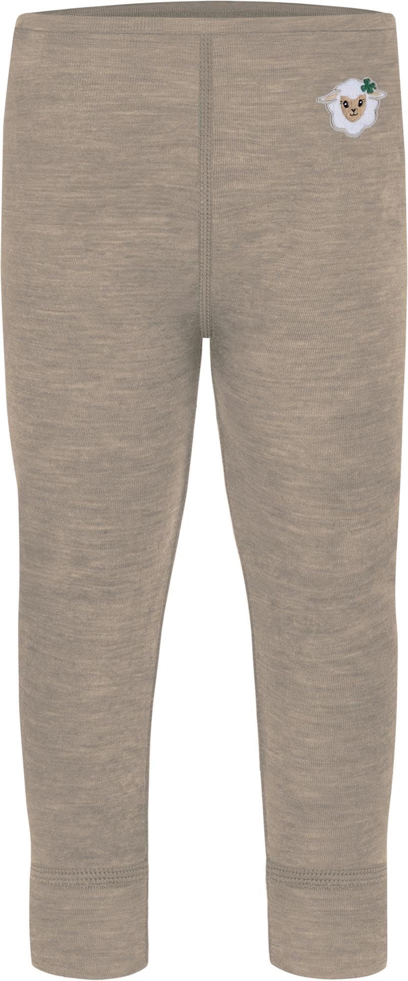 normani Baby Merino Winter Thermo Set Woll Langarm Body Strampler und Hose - Leggings Thermounterhose aus 100% Bio-Merinowolle für Junge und Mädchen