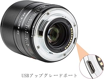 Amazon.co.jp: VILTROX 単焦点レンズ AF 23mm F1.4 STM F1.4大