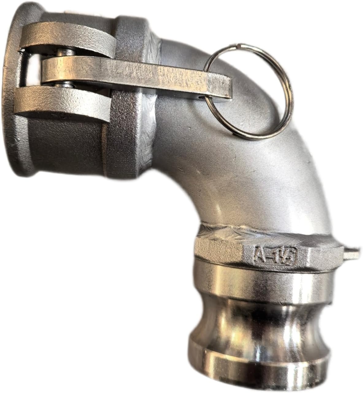 Quick Connector Lever C Type 90 Degree Yin And Yang Elbow Male And Female Buckle Water Pump Sprinkler Truck 3 Inches(90 DN65 2.5 inch)