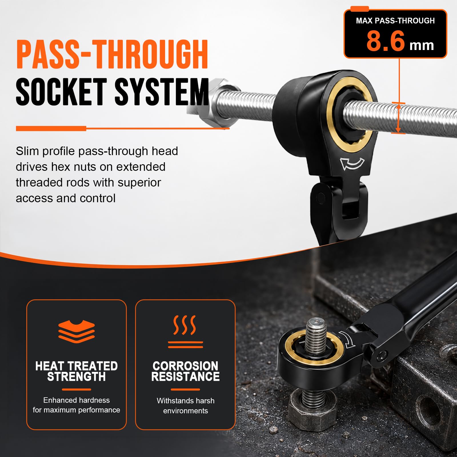 Coobeast 19-in-1 Flex Head Ratchet Wrench Set -5 Coobeast 19-in-1 Flex Head Ratchet Wrench Set -5