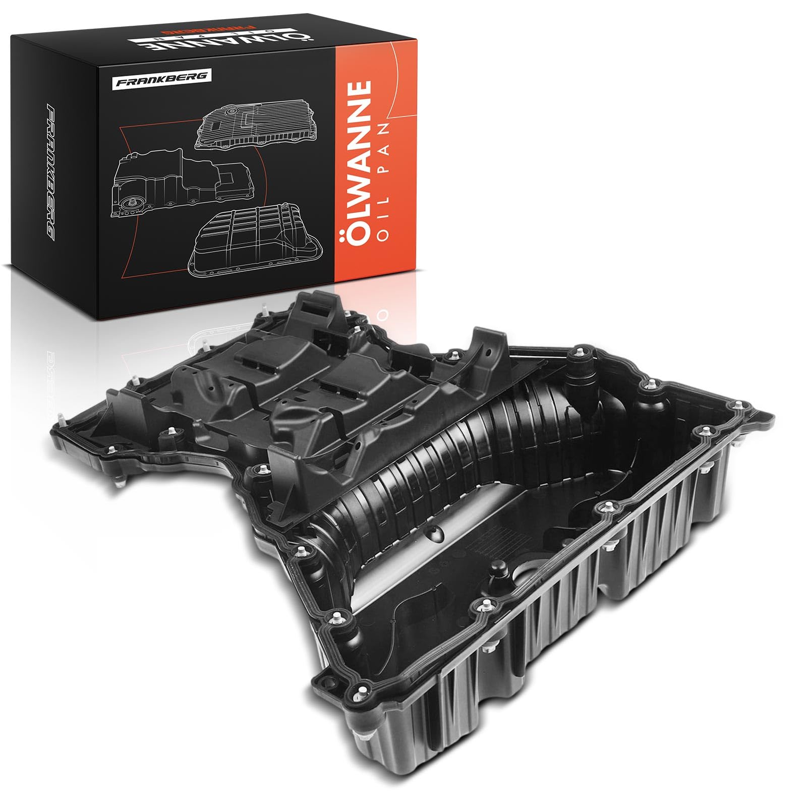 Frankberg Coppa dell'olio 6510100328 | Compatibile con: CLS Shooting Brake X218, Classe E W212, Classe C Coupé C204, Classe E Modello T S212