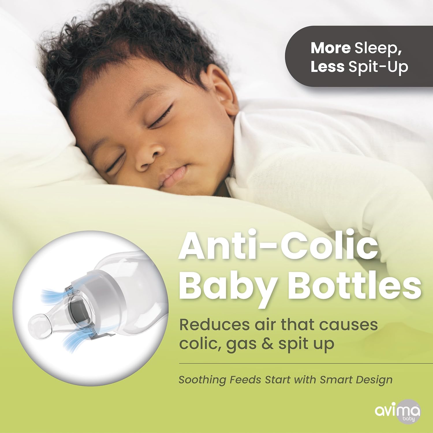 Avima Baby Anti Colic Nipples for Standard Neck Bottles, Silicone Breast Like Nipples - 6 to 9+ Months, Fast Flow, Level 3 (Pack of 6) - Image 3