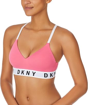 DKNY Womens Women's Cozy Boyfriend Wirefree Pushup Bra