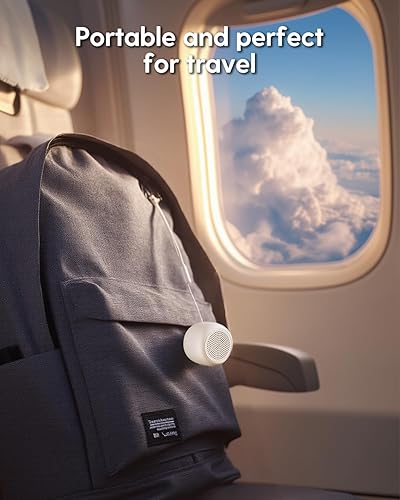 Miniatura 31 de Máquina de Sonido de Ruido Blanco Babelio, Luz Nocturna, Mini y Portátil, 15 Sonidos Sin Bucle, Temporizador, Función de Memoria, para Adultos y 1 -