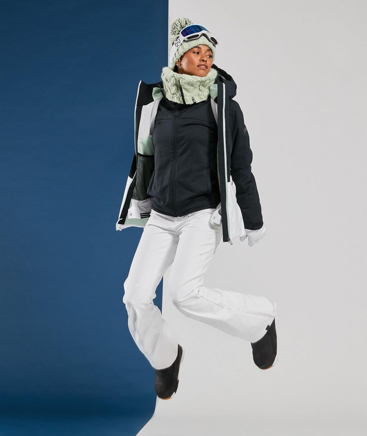 Roxy Women's Peakside Insulated Snow Jacket with DryFlight Technology