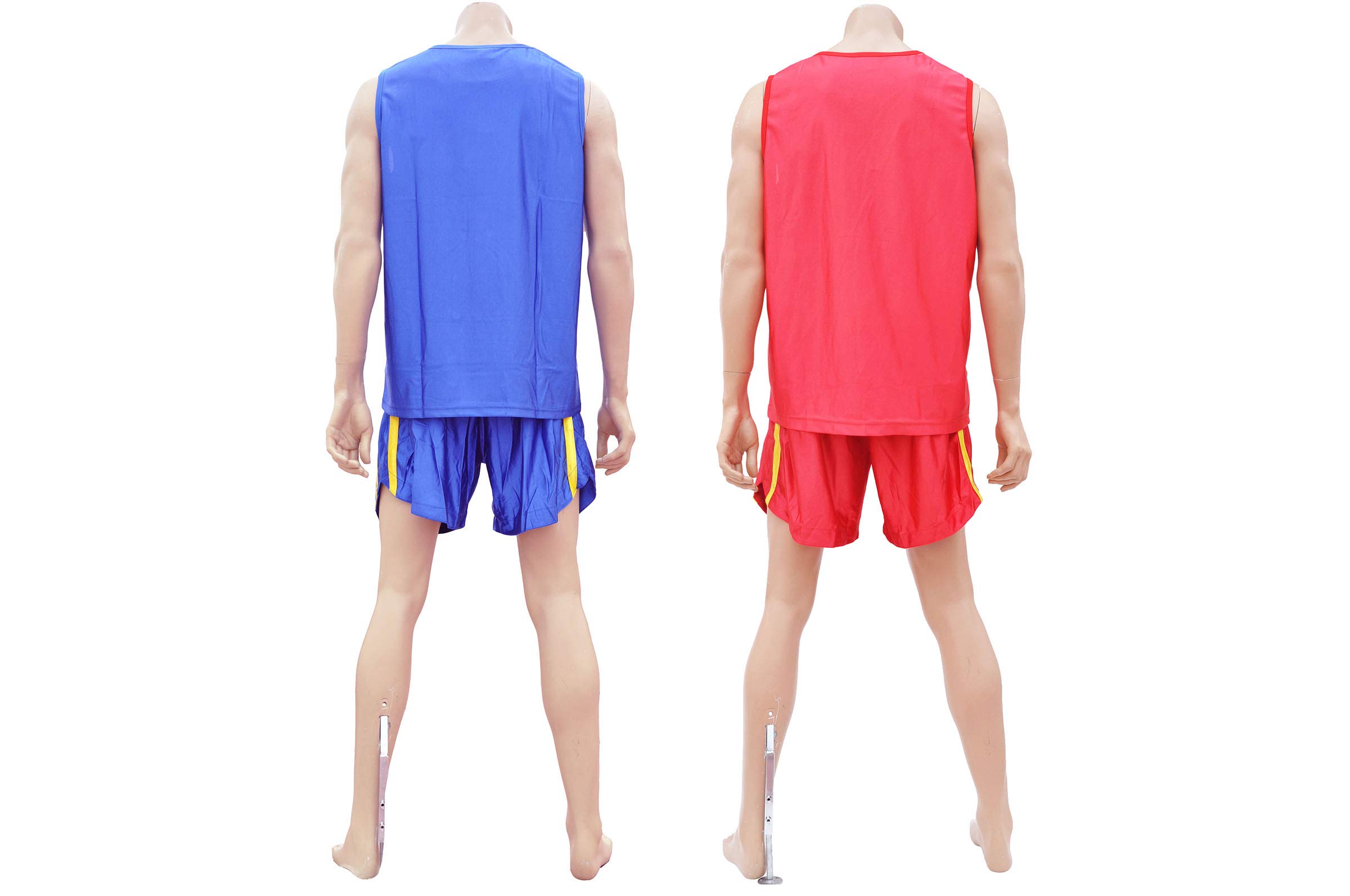 ShenLong - Tenue Boxe Chinoise Sanda «Dragon», Club - Bleu, 2XS