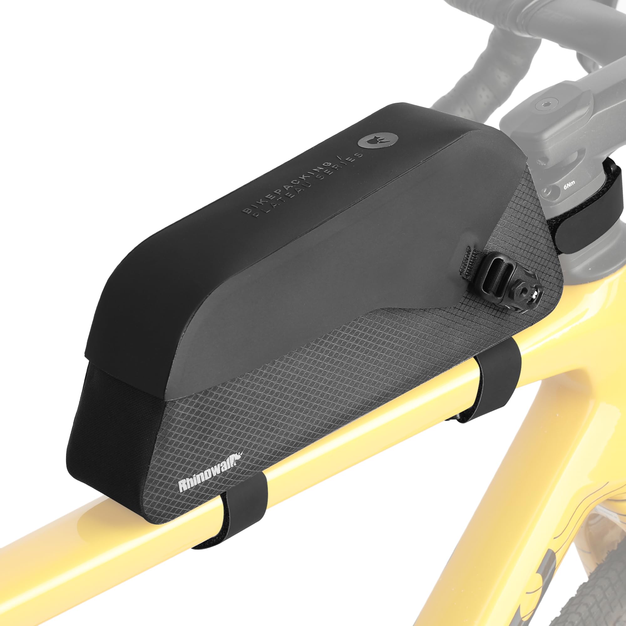 Rhinowalk Borsa per tubo superiore per bicicletta, impermeabile, con chiusura magnetica, per bici da corsa, mountain bike, 1,3 l