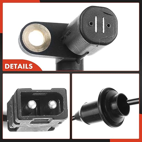 Miniatura 7 de A-Premium Sensor de velocidad de rueda ABS compatible con modelos Mercedes-Benz - SLK230 1998 1999 2000, ABS de 4 ruedas - lado trasero derecho del