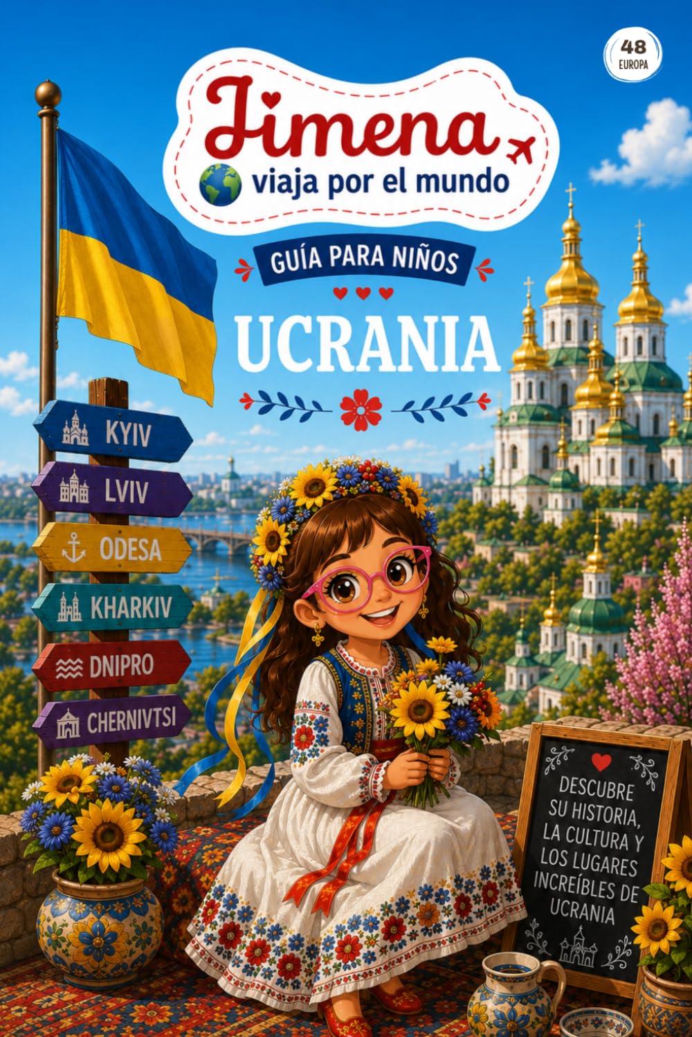 Guía de Ucrania para niños: Viaja, aprende y descubre con Jimena (Jimena viaja por el mundo)