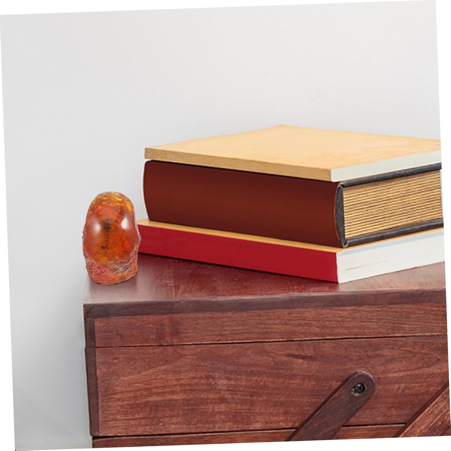 Gatuida 3pcs Scorpion Specimen Decorative Amber Insect Stone for Home Decor Unique Resin Insect Collectible Meticulously Detailed Amber Fossilized Ornament