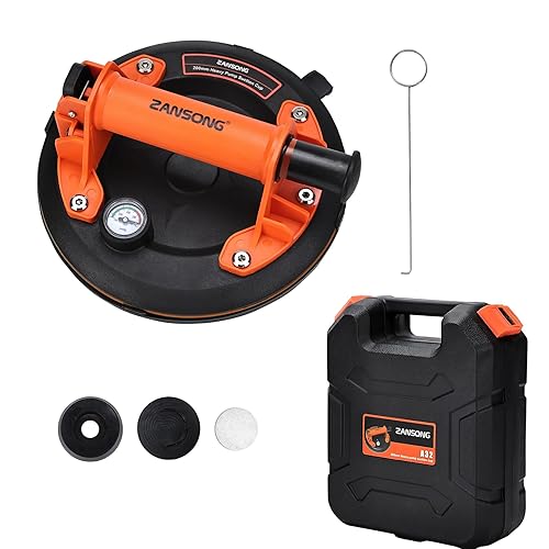 Heavy Duty Vacuum Suction Cup Lifter for Glass, Air Conditioner,