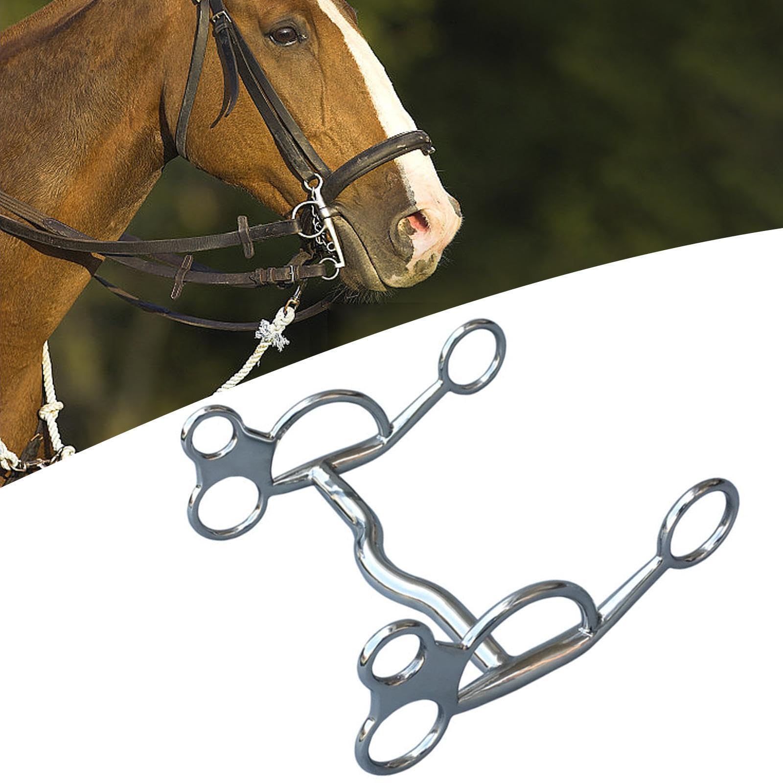 per cavalli per l'addestramento, controllo efficace della direzione, vestibilità comoda, garantisce soddisfazione per gli appassionati di equitazione. Filetto per