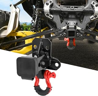 2” Rear Receiver Trailer Hitch No Drill Compatible with Can Am Maverick R/Max All Models 2024-2025