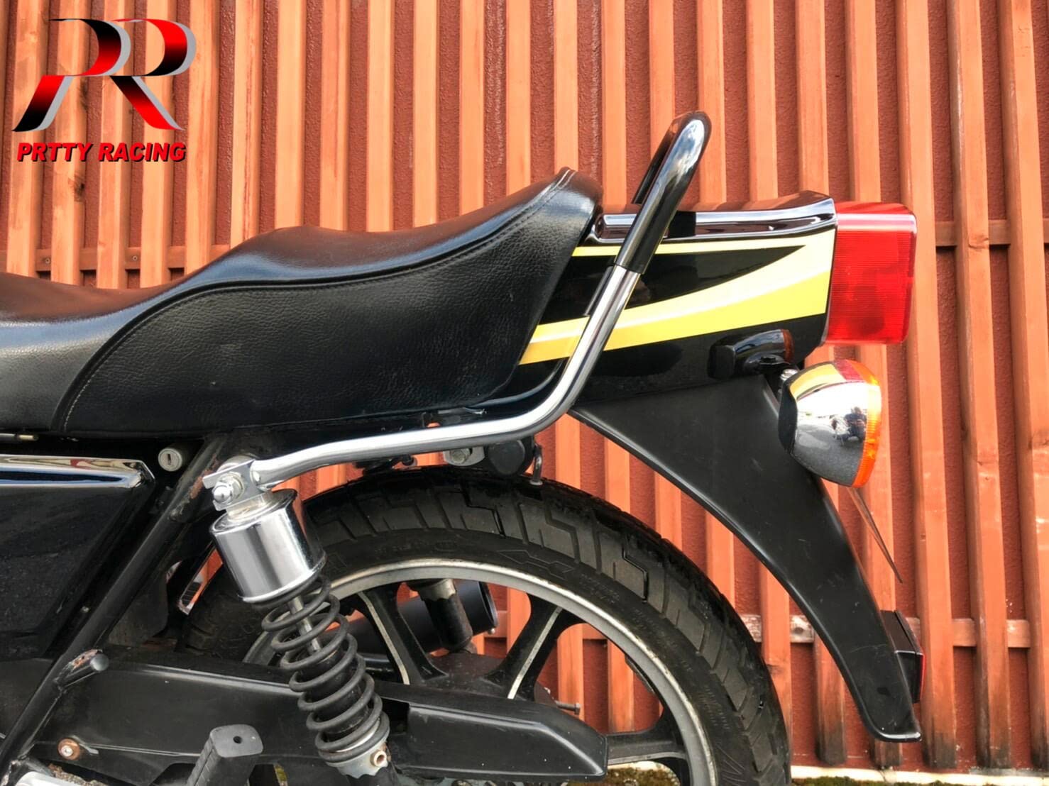 Amazon | Z400FX ゴム巻きタンデムバー | グラブバー | 車＆バイク
