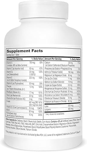 Miniatura 2 de 21st Century Sentry Senior Tablets - 265 unidades, paquete de 3