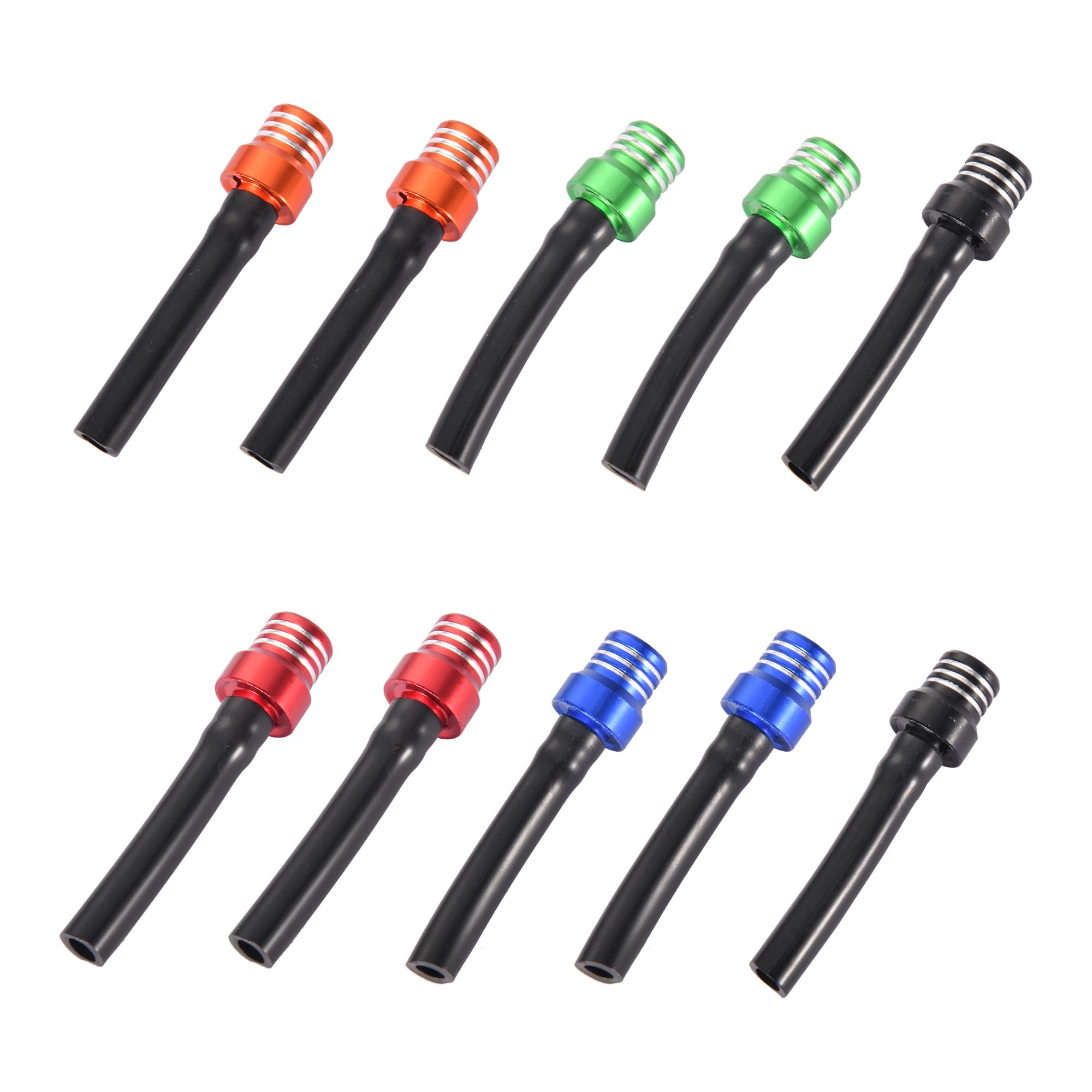 XINGWU Breather Hose Gas Fuel Air Vent Cap Tank Valve Vent Tube Universal CNC For ATV Quad CRF XR50 YZF RMZ KLX DRZ Most Dirt Pit Bike Motorcycle Motocross Gold 1PC