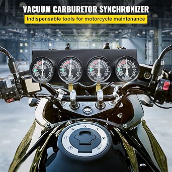 4 Cylinder Vacuum Carburetor Synchronizer Synchronizer 4 Gauge Bike Balancer Vacuum Meter Synchro Vacuum Table