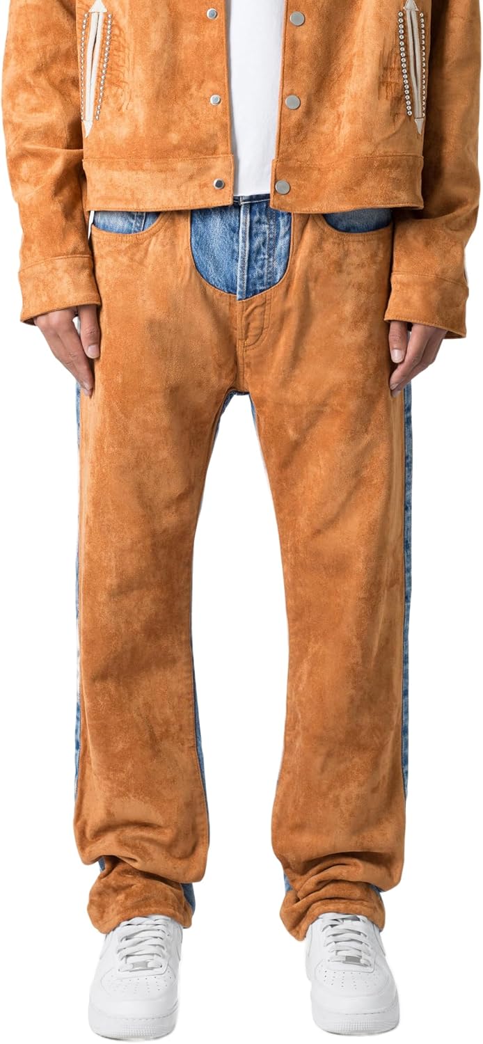 mnml Men's Mnml Men's V636 Western Baggy Denim