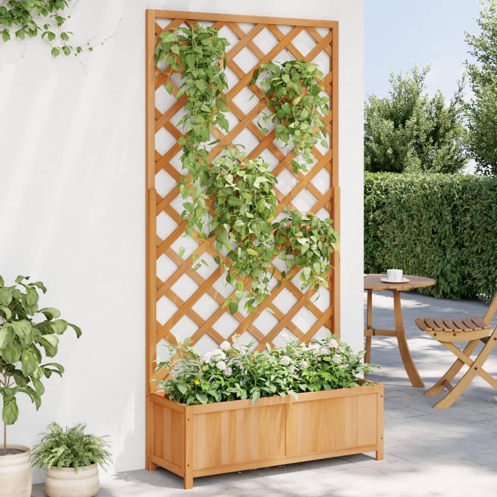 blumenkasten landhaus 75 cm Landhaus Pflanzkasten Metall ♥ Jardinier Fensterbank-Deko – Soulbirdee main image 0