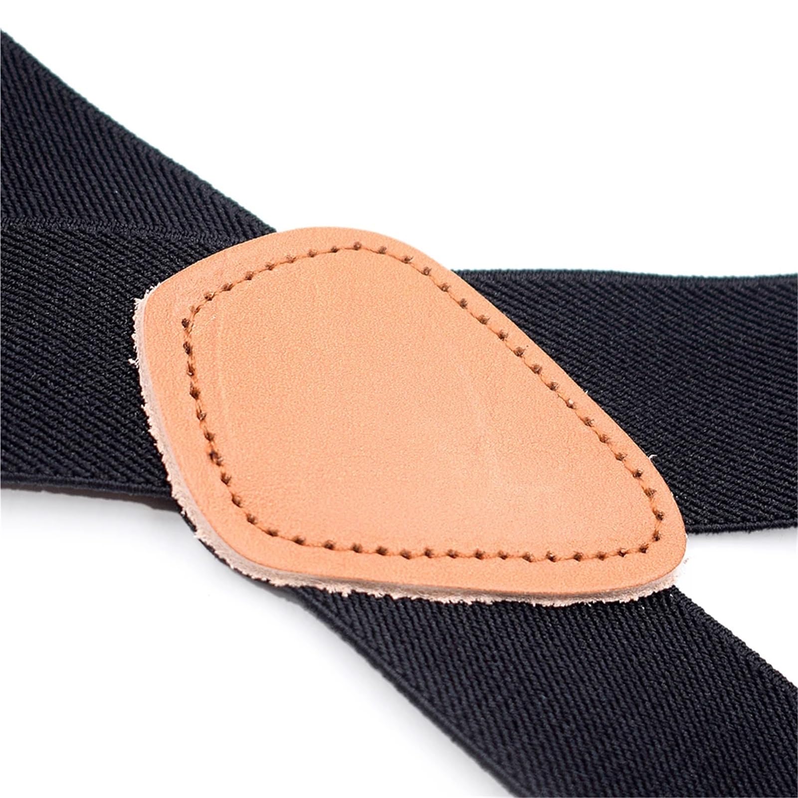 Tirantes Hombre Tirantes de Camionero con Gancho de Clip Lateral for Hombre, Tirantes de Trabajo de 3,5 cm de Ancho en Forma de X, Pantalones elásticos Ajustables, Cinturones de Correa(Green)