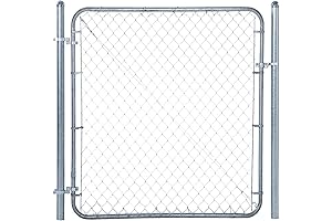 Adjust-A-Gate: Durable Chain Link Fence To Enhance Your Outdoor Space & Security