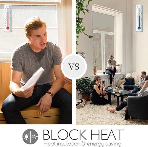 Vista 125 de HIDBEA One Way - Lámina de privacidad para ventana Plata