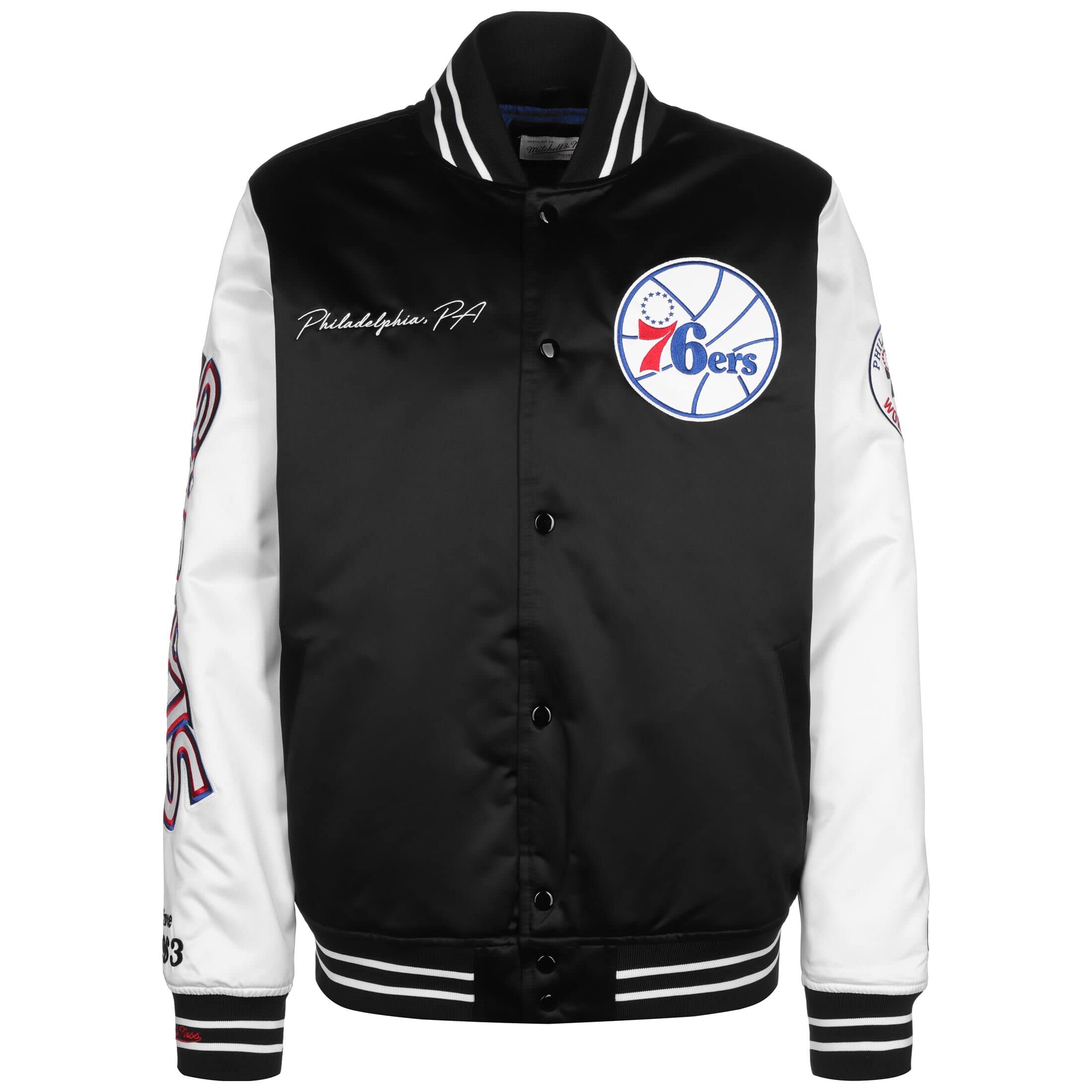 ウェア Mitchell & Ness NBA 76ERS M Mitchell & Ness NBA Philadelphia 76ers Team Origins Varsity