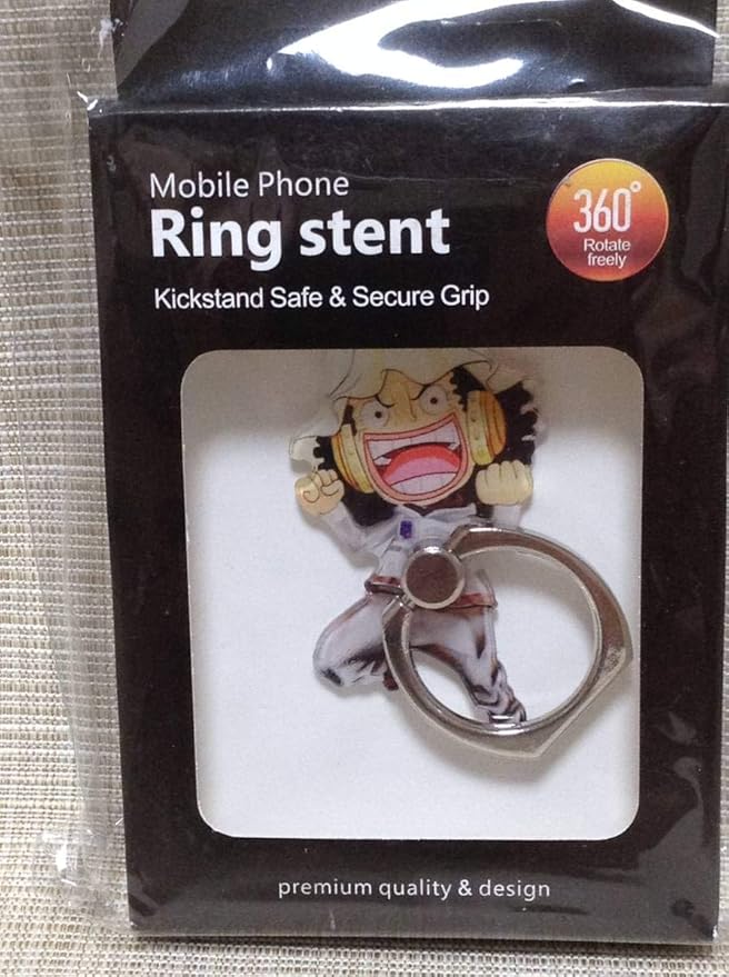 Amazon Co Jp スマホリング ウソップ One Pieceワンピース Mobile Phone Ring Stent Kickstand Safe Secure Grip Premium Quality Design 家電 カメラ