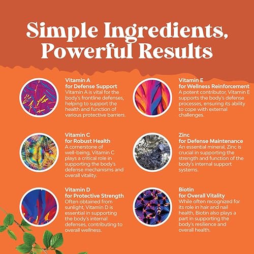 Miniatura 6 de Paquete de gomitas multivitamínicas – Gomitas multivitamínicas halal con biotina B12 zinc y vitamina D y Omega 3 6 9 DHA vegetarianas gomitas para