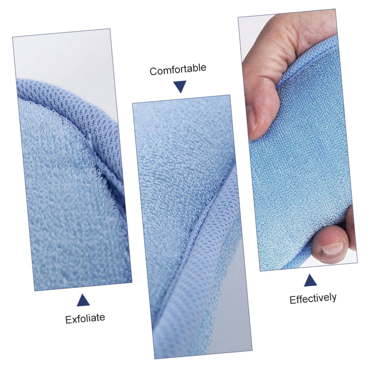 minkissy Lot De 3 Brosses Exfoliantes Double Face Pour Le Corps Et La Pour Nouveau-nés Enfants Tout-petits Bébés Mousse Riche Et Forte Capacité De Nettoyage 4 Pièces X 3
