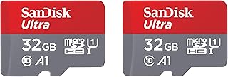 [Older Version] SanDisk 32GB 2-Pack Ultra MicroSDHC UHS-I Memory Card (2x32GB) - SDSQUAR-032G-GN6MT